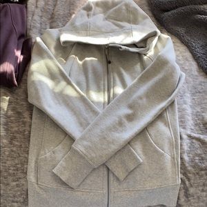 Lululemon Grey Scuba Hoodie